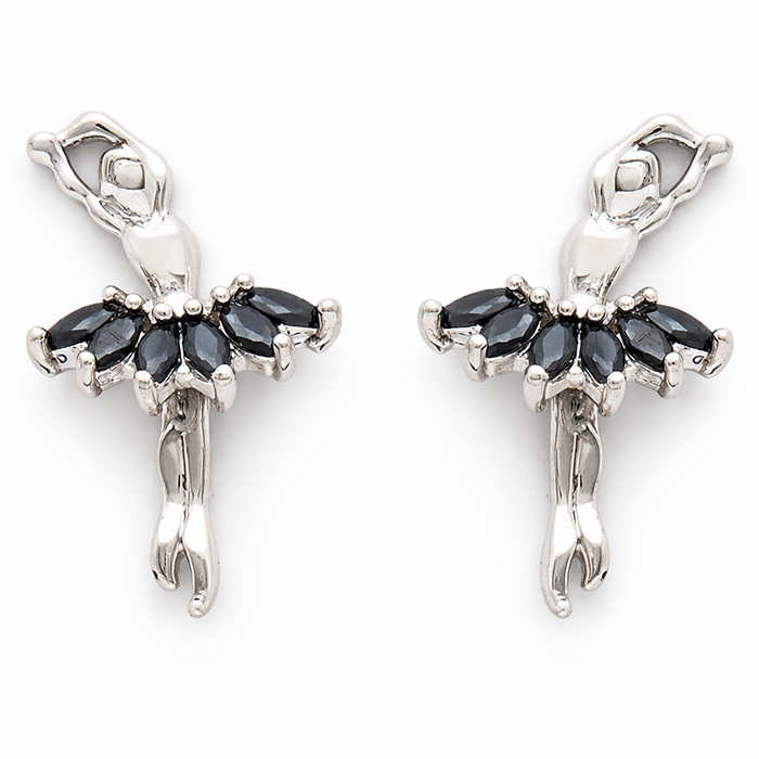 2769 Ballerina Earrings (Set of 3) - Click Image to Close